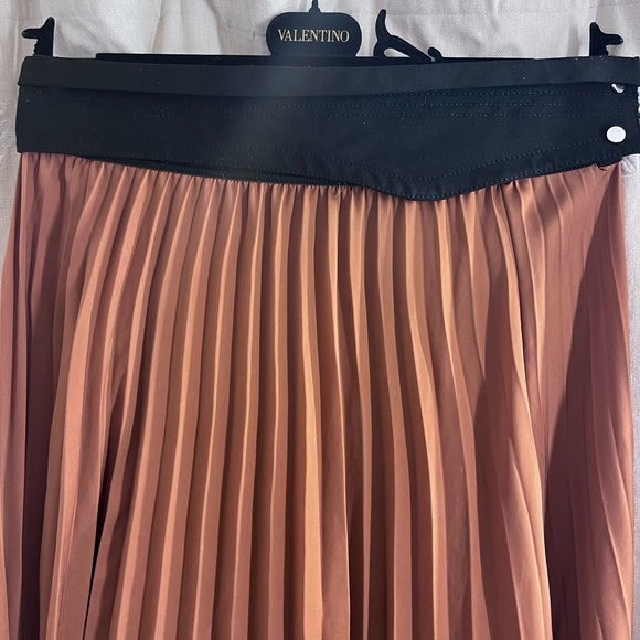 Zara Boho Pleated Maxi Skirt - Picture 7 of 11